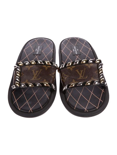 lv slides for ladies|louis vuitton slides with buckle.